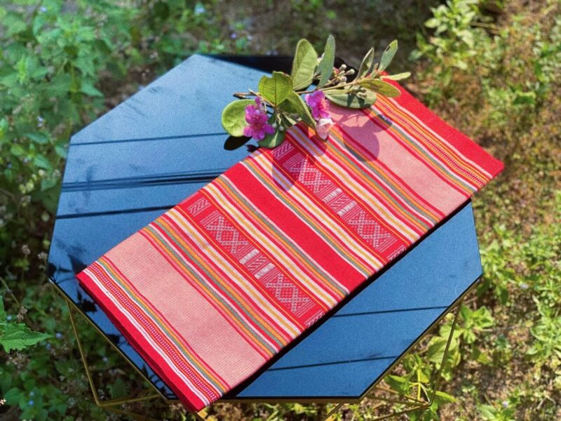 Vải phối áo dài1